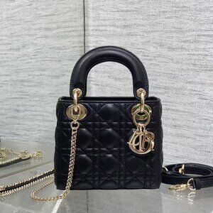 Dior black handbag